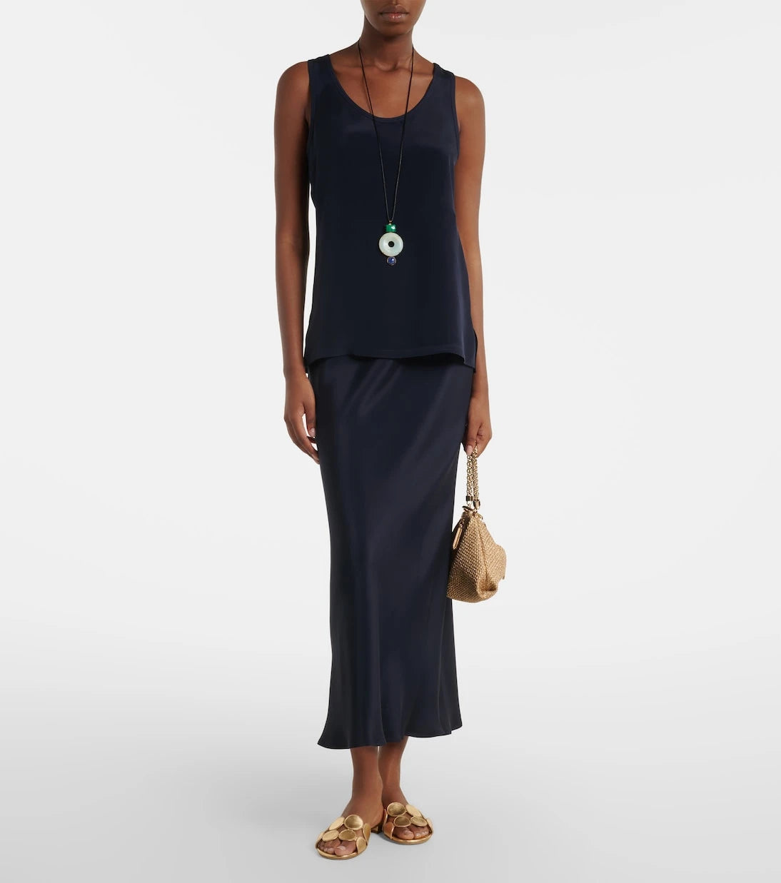 Max Mara - Sospiro silk satin maxi skirt