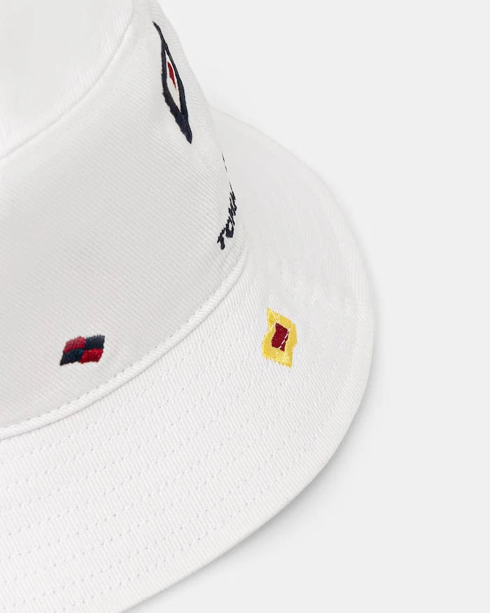 Tommy Jeans erkek pamuk bucket şapka