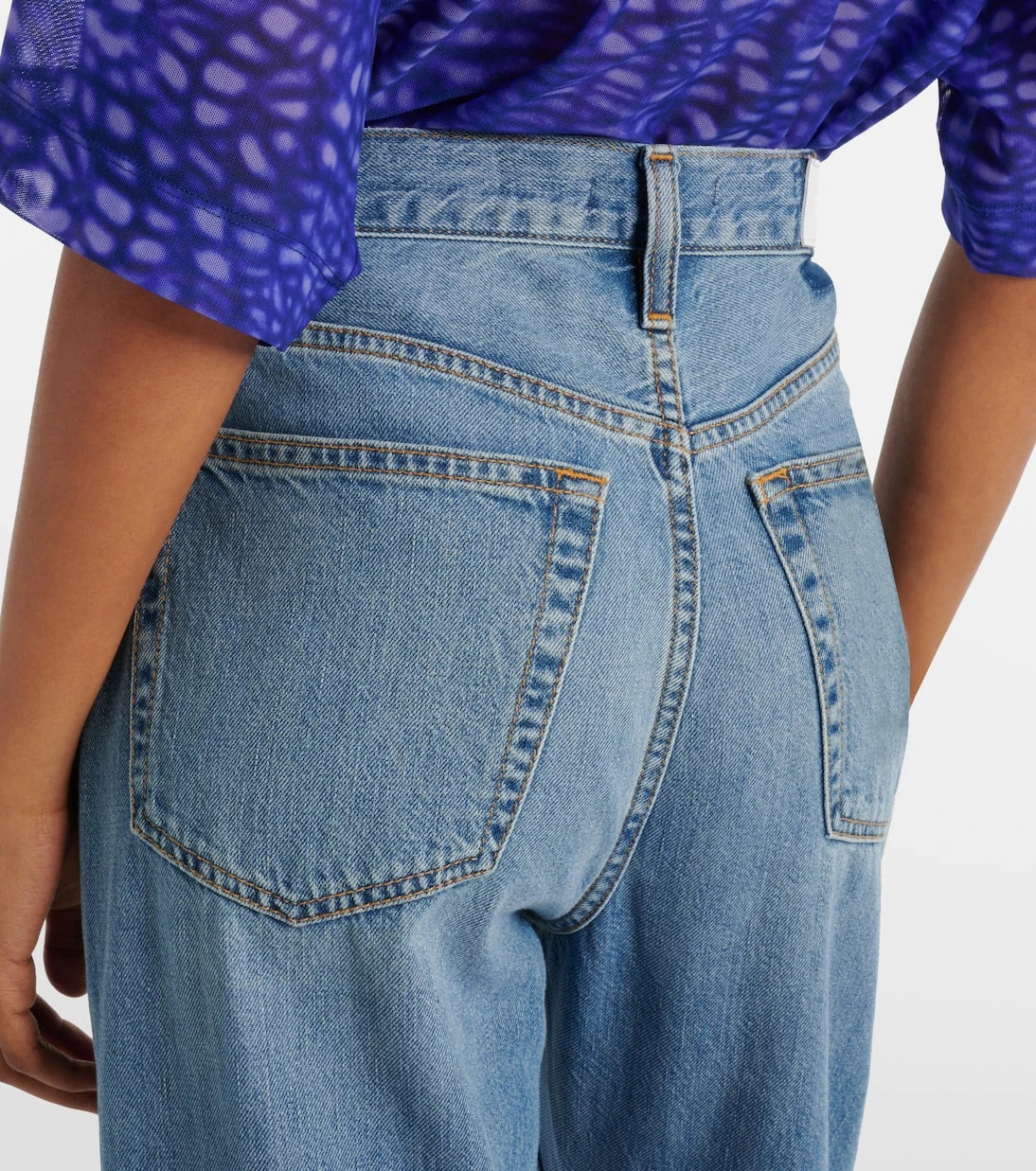 Re/Done - 90s high-rise straight jeans