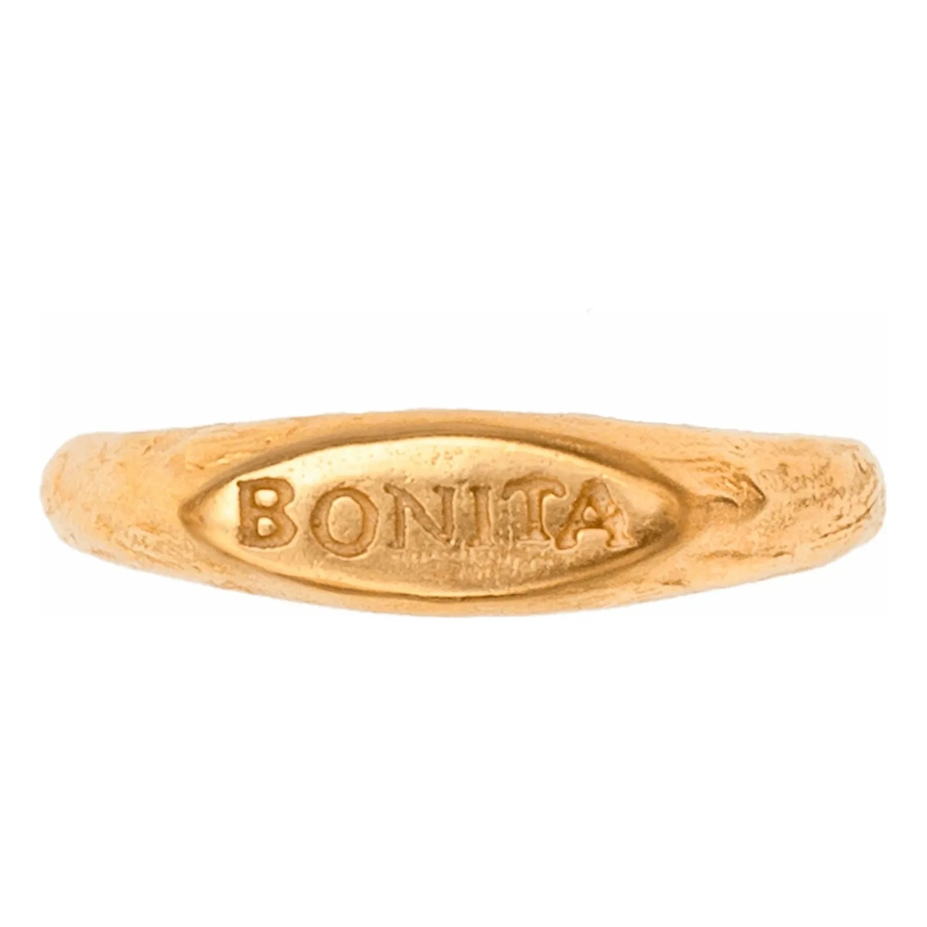 Alhaja - Bonita signet ring | Gold