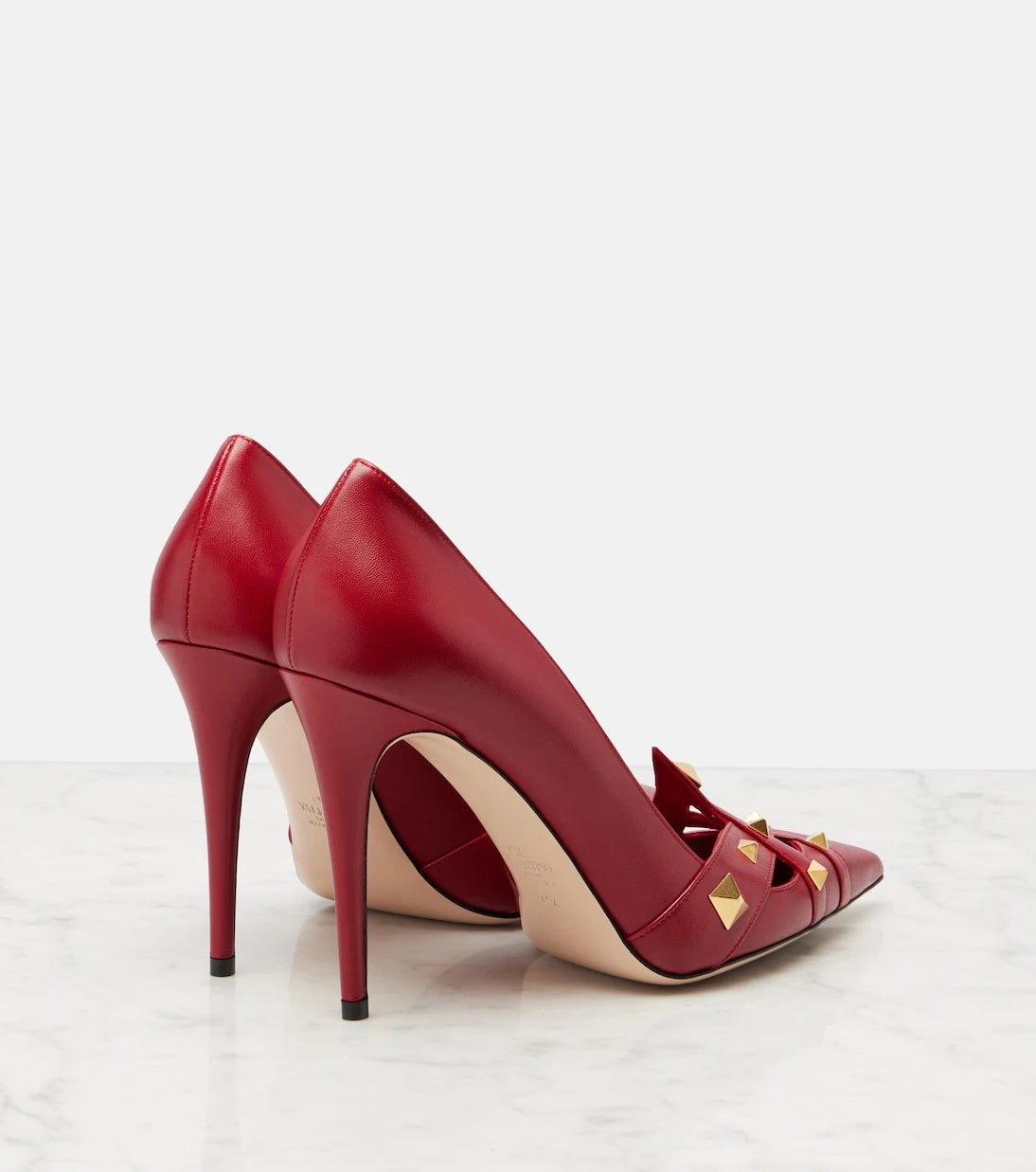 Valentino Garavani - Studdy leather pumps
