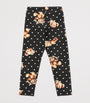 Monnalisa Stretch-Cotton Printed Leggings (2-12 Years)