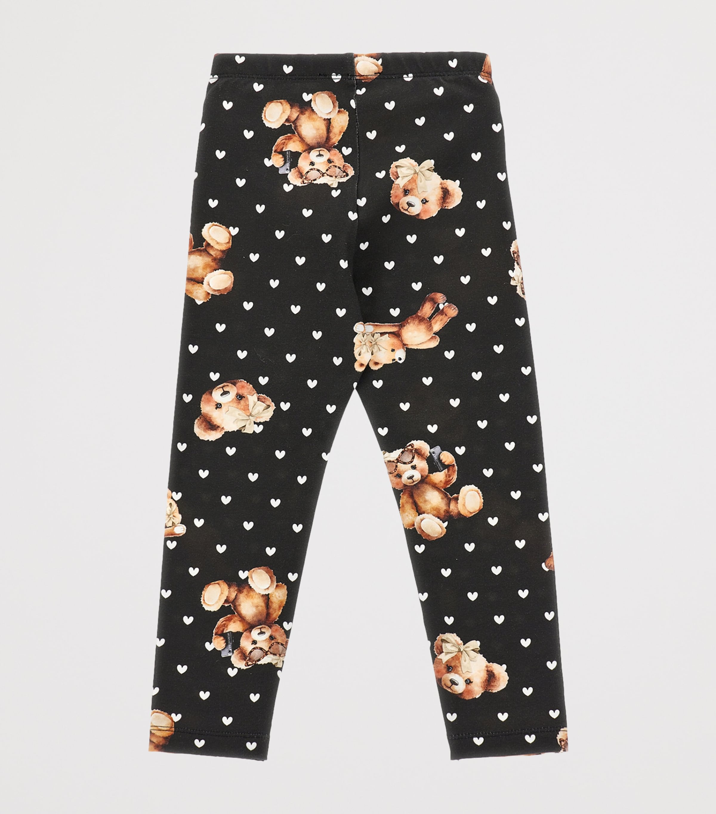 Monnalisa Stretch-Cotton Printed Leggings (2-12 Years)