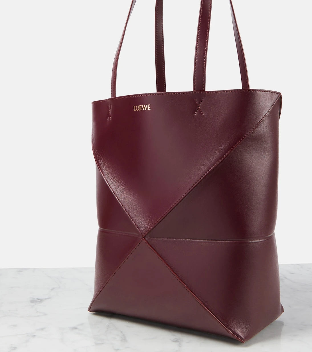 Loewe - Puzzle Fold Medium leather tote bag