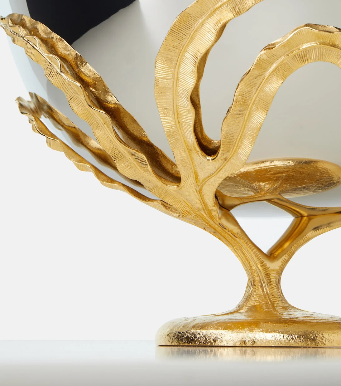 L'Objet - Fern Large 24kt gold-plated bowl