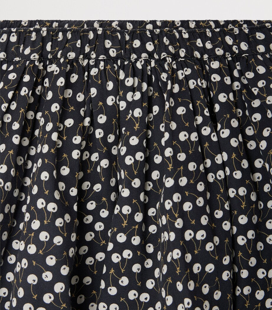 Cotton Cherry Mini Skirt (4-12 Years)