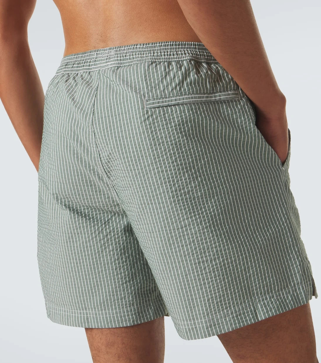 Sunspel - Striped swim trunks
