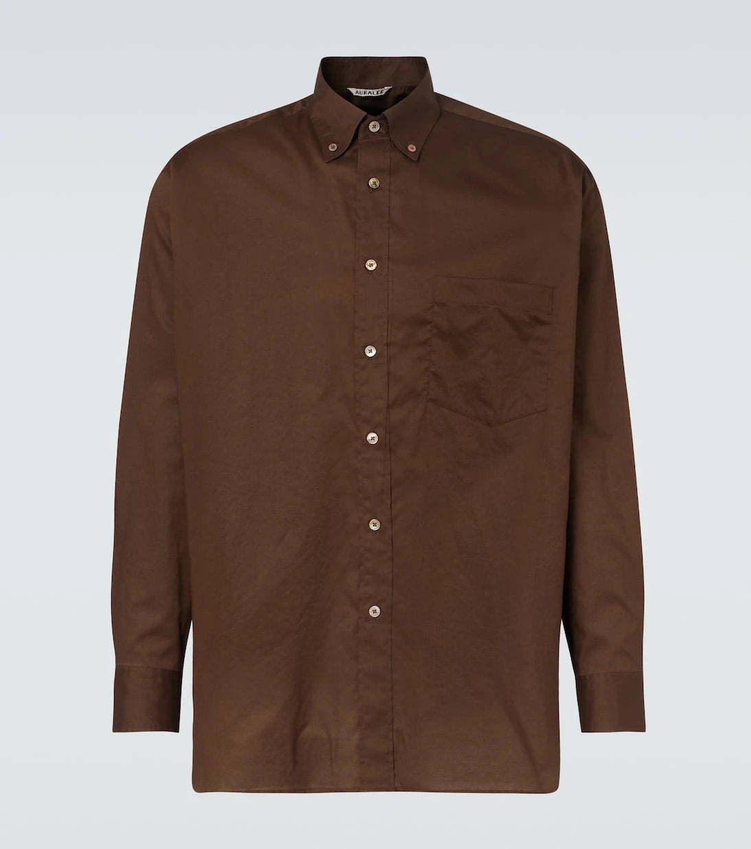 Auralee - Oversized cotton shirt
