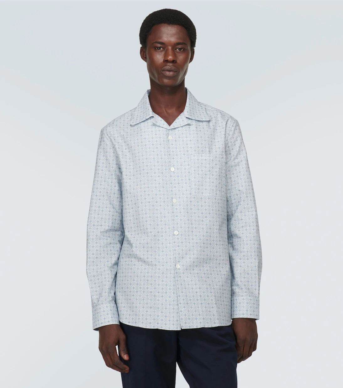 Brunello Cucinelli - Printed cotton shirt