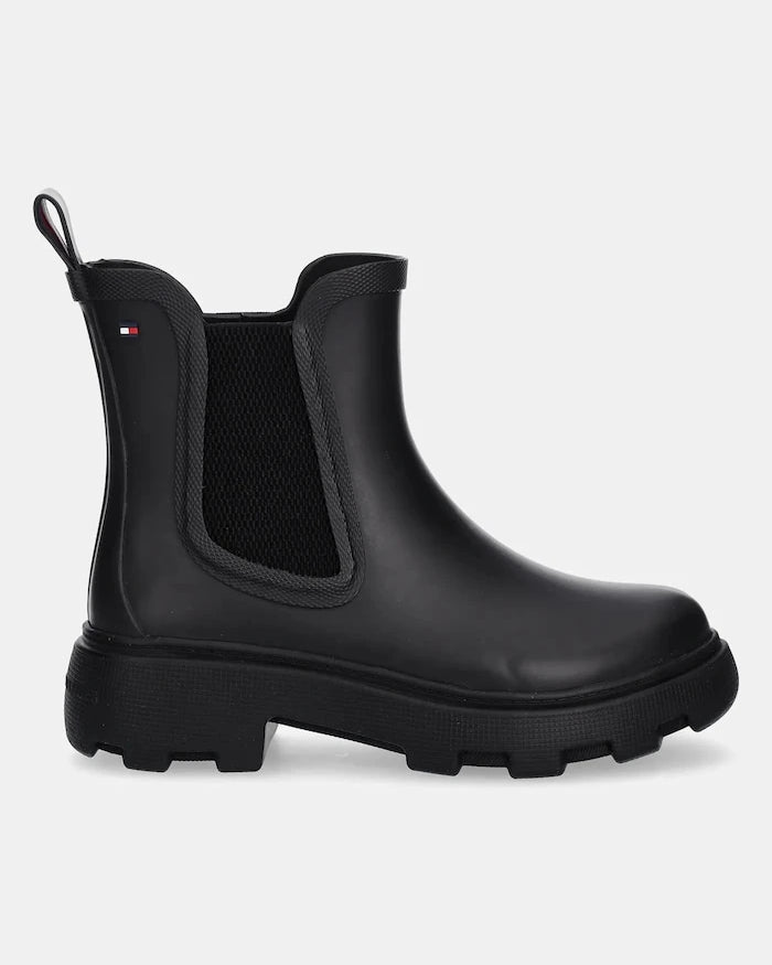 Tommy Hilfiger RUBBER FLAG CLEATED RAINBOOT Kauçuk Çizme