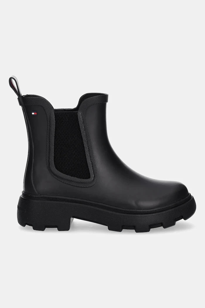 Tommy Hilfiger RUBBER FLAG CLEATED RAINBOOT Kauçuk Çizme