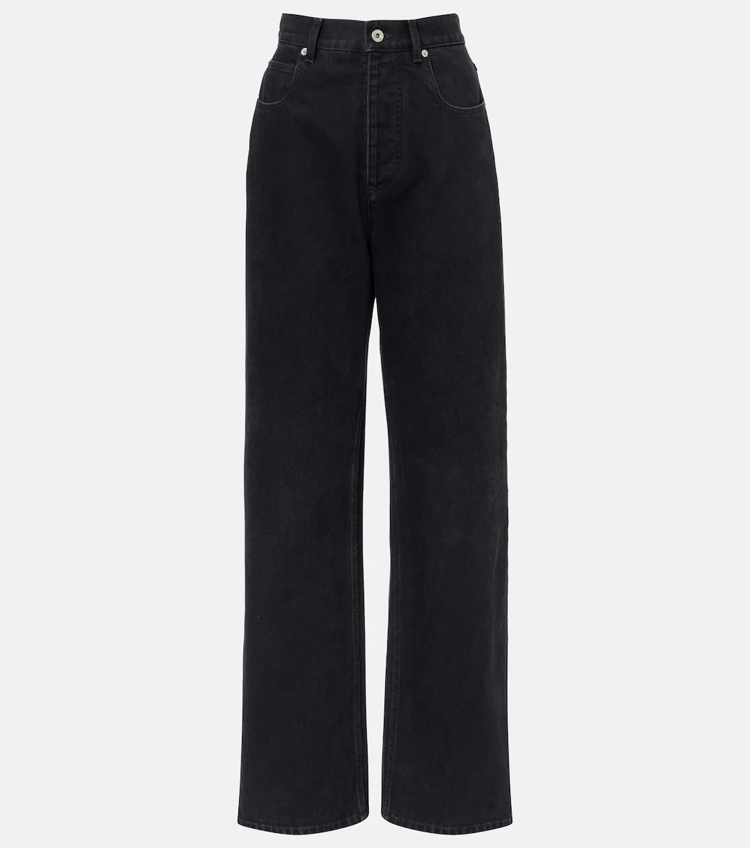 Bottega Veneta - High-rise wide-leg jeans