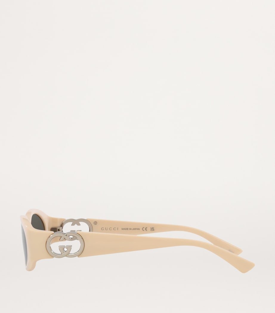 Beige Injected GG1660S Sunglasses