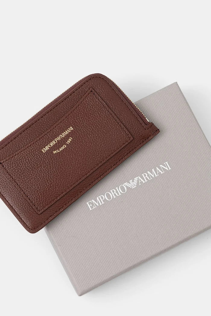 Emporio Armani портфейл дамски от кожа