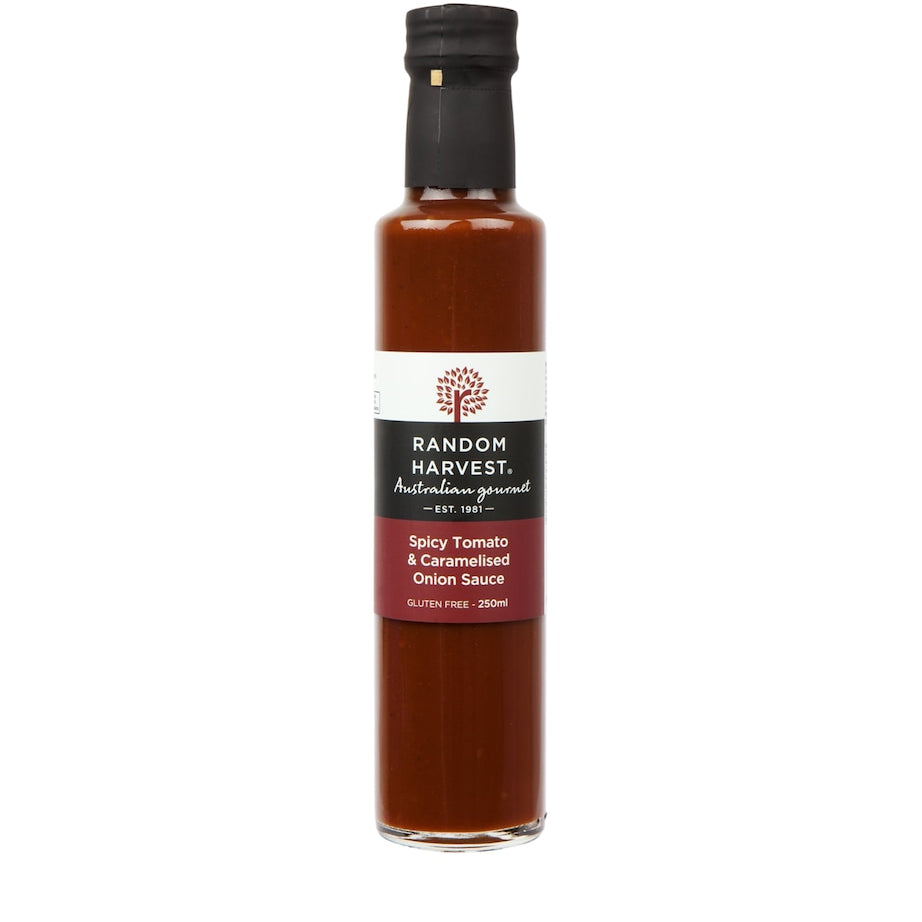 Random Harvest Spicy Tomato & Caramelised Onion Sauce (250ml)