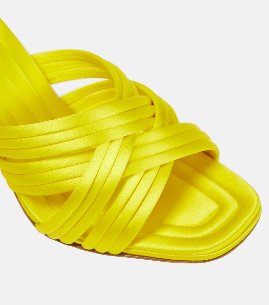 Aquazzura - Oahu 95 satin mules