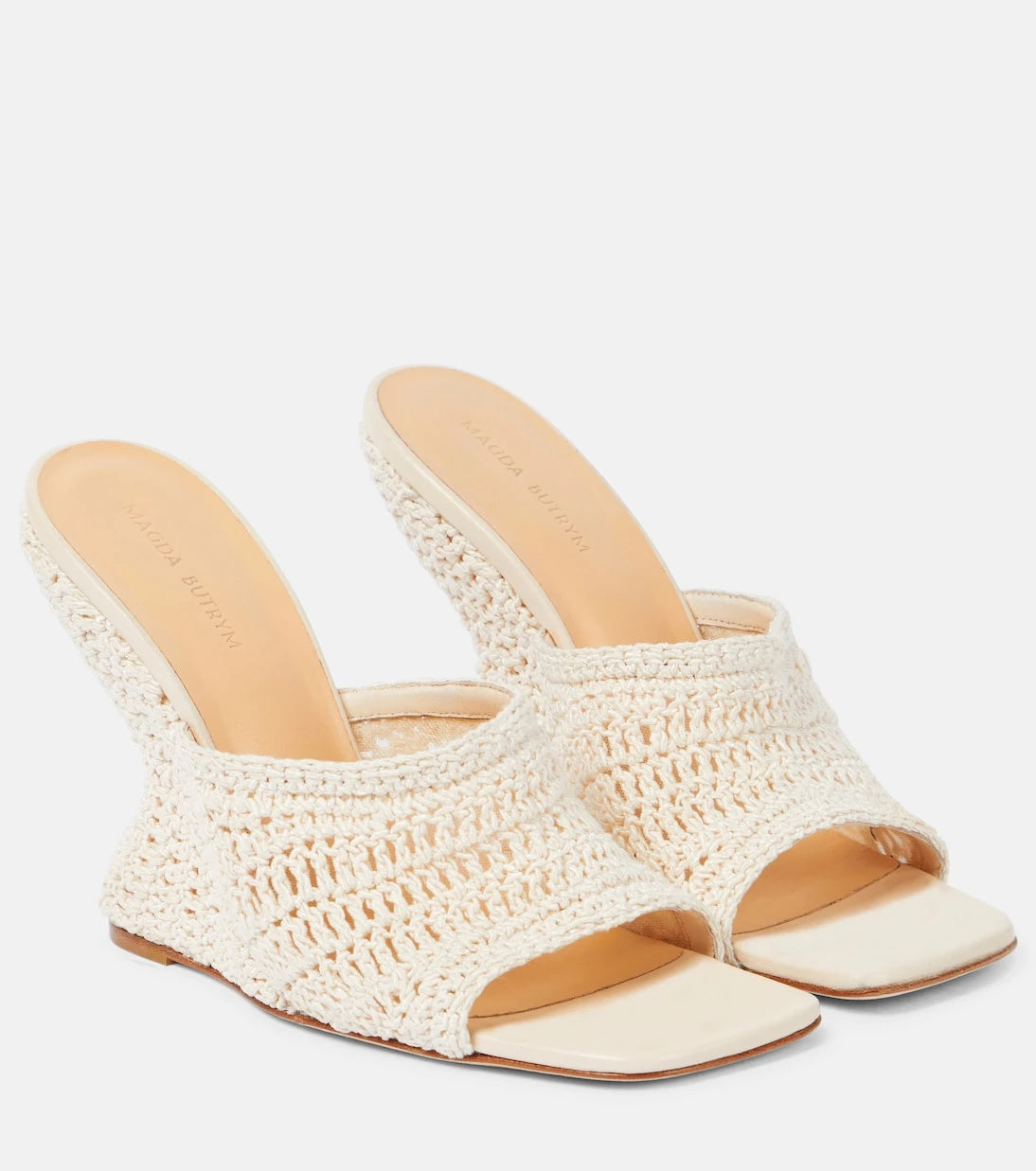 Magda Butrym - Crochet wedge sandals
