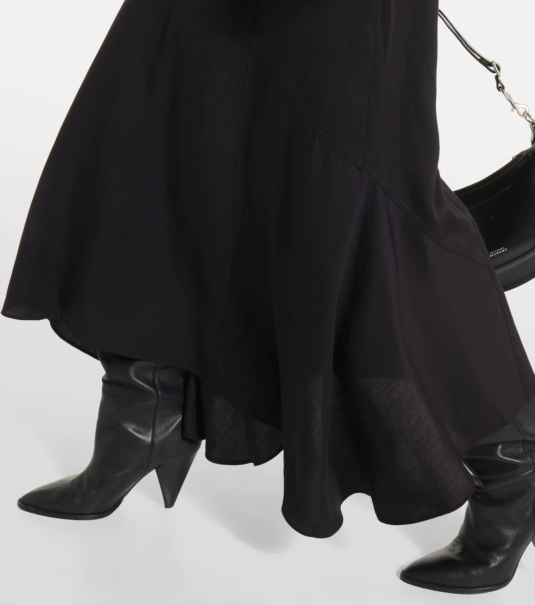 Marant Etoile - Alona asymmetric midi skirt