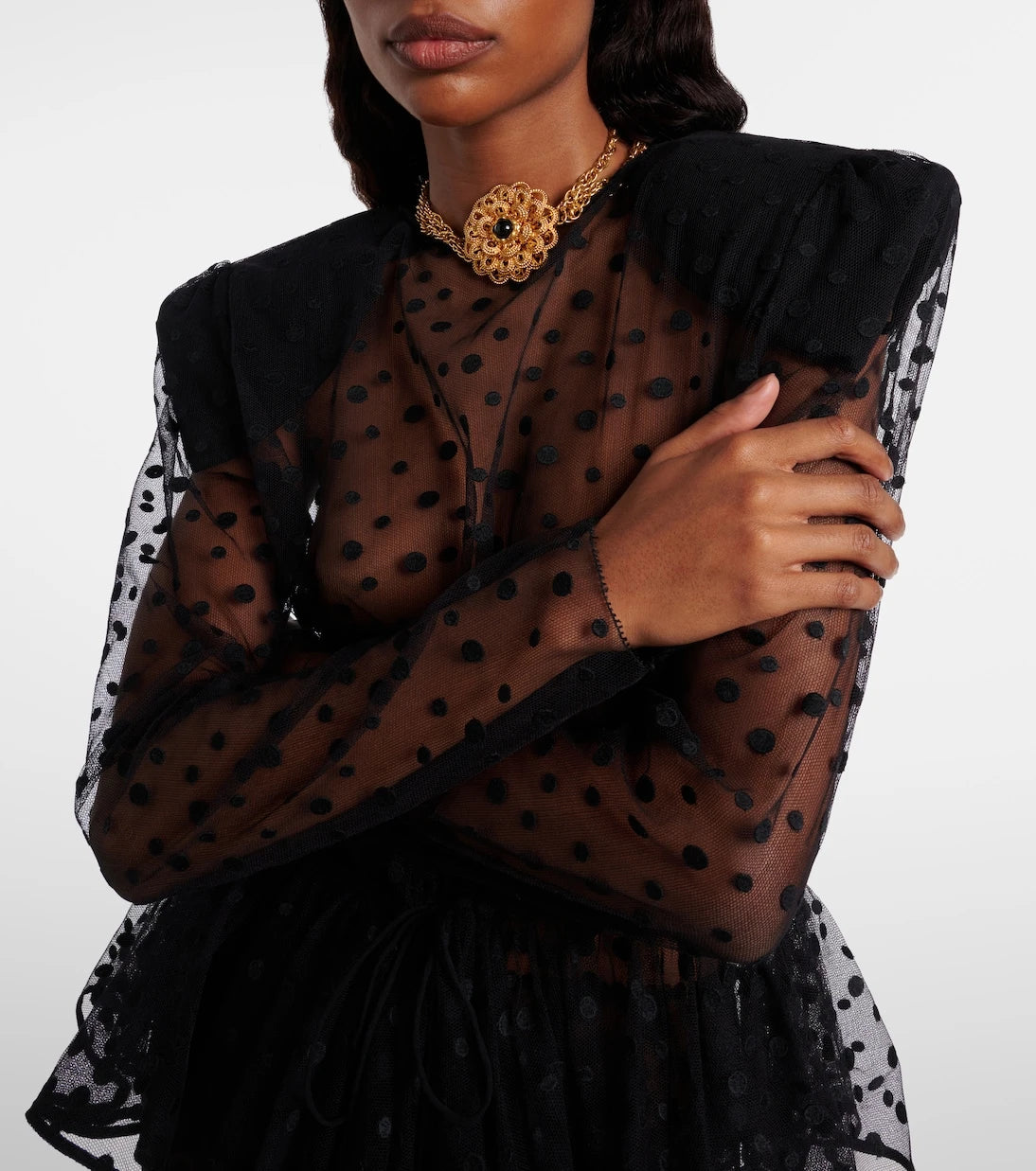Chloé - Embellished necklace
