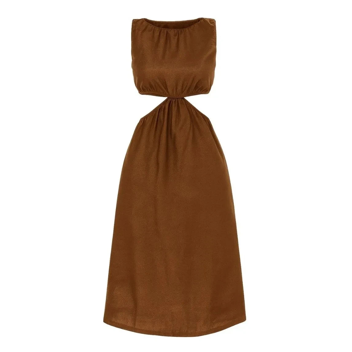 Vanessa Sposi - The Side Cut dress | Chocolate