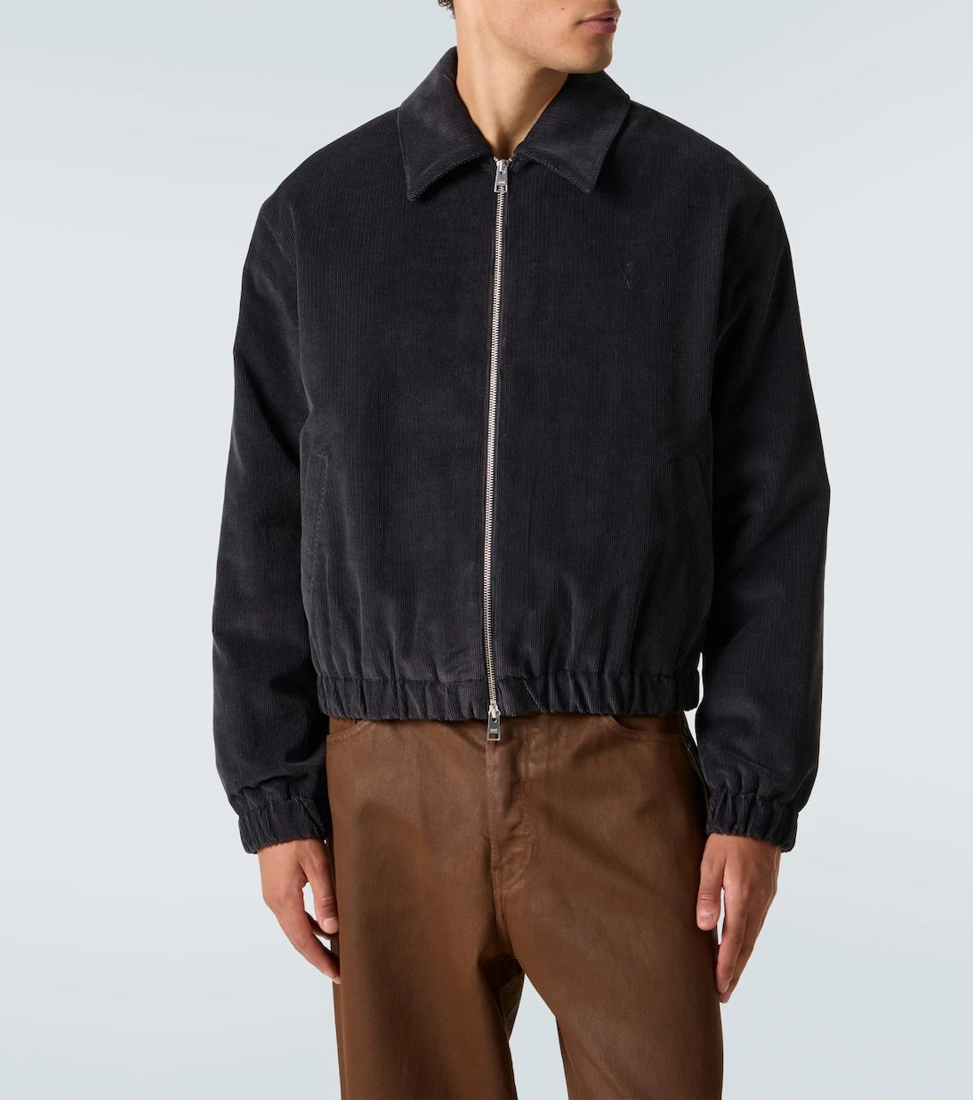 Ami Paris - Ami de Cœur cotton corduroy blouson jacket