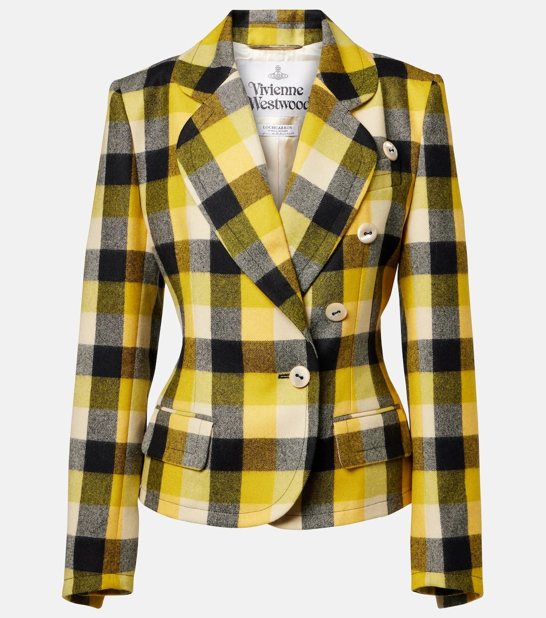 Vivienne Westwood - Georgia checked virgin wool blazer