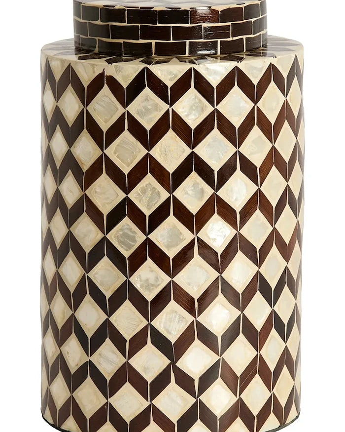 Light & Living Dekoratif Bambu Vaz 16 x 26,5 cm