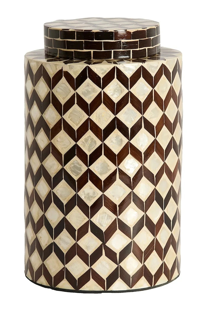 Light & Living Dekoratif Bambu Vaz 16 x 26,5 cm