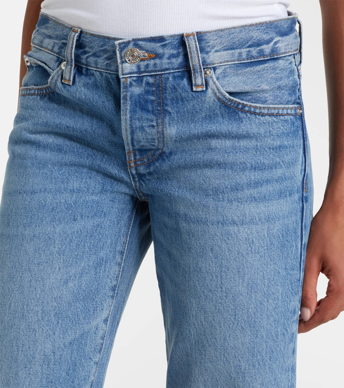 Frame - The Gray wide-leg jeans