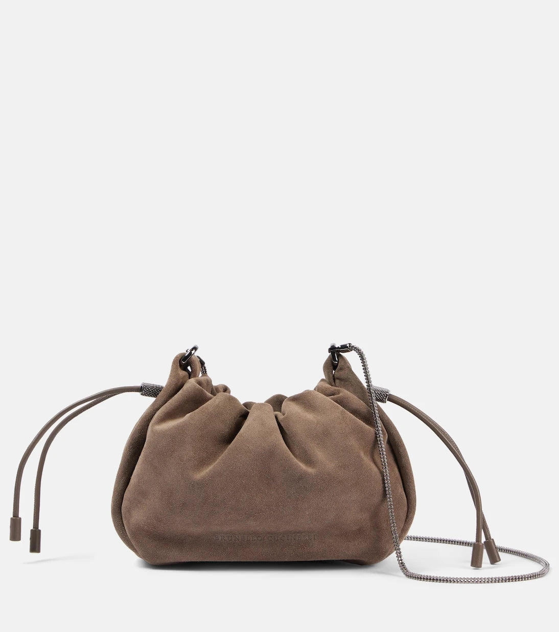 Brunello Cucinelli - Softy Small suede crossbody bag