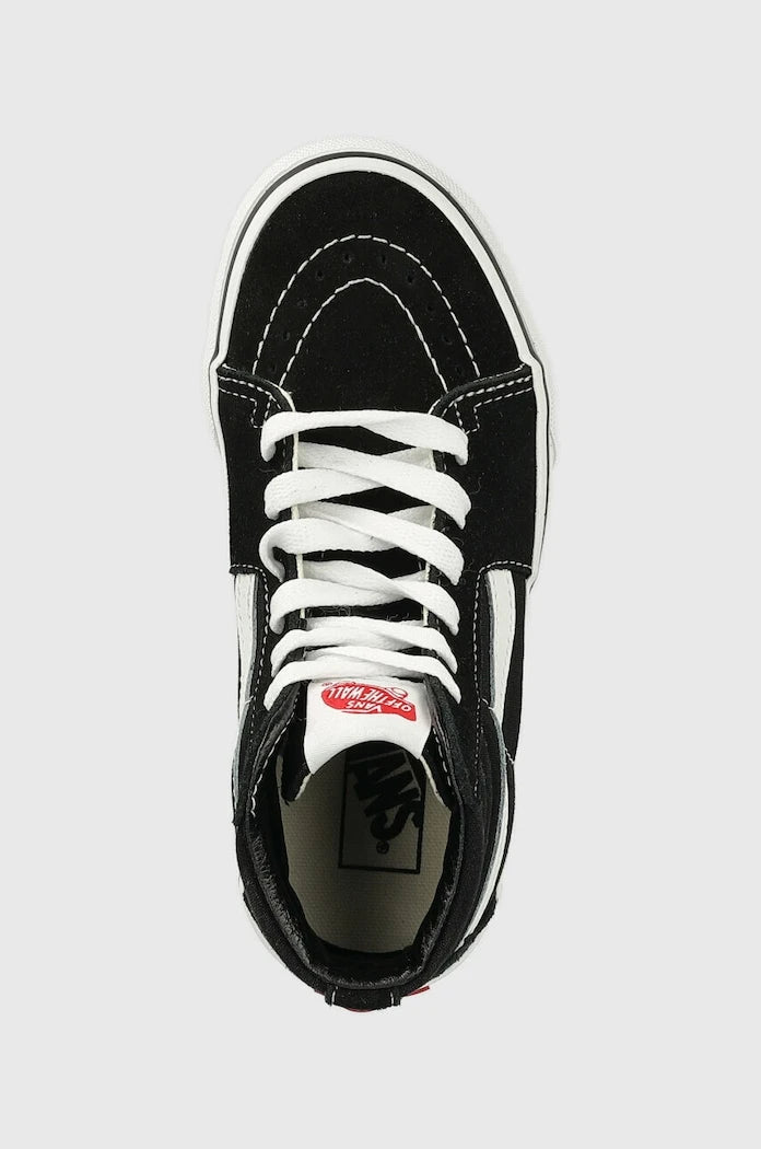 Детски високи кецове Vans UY SK8 Hi BLACK/TRUE WHIT
