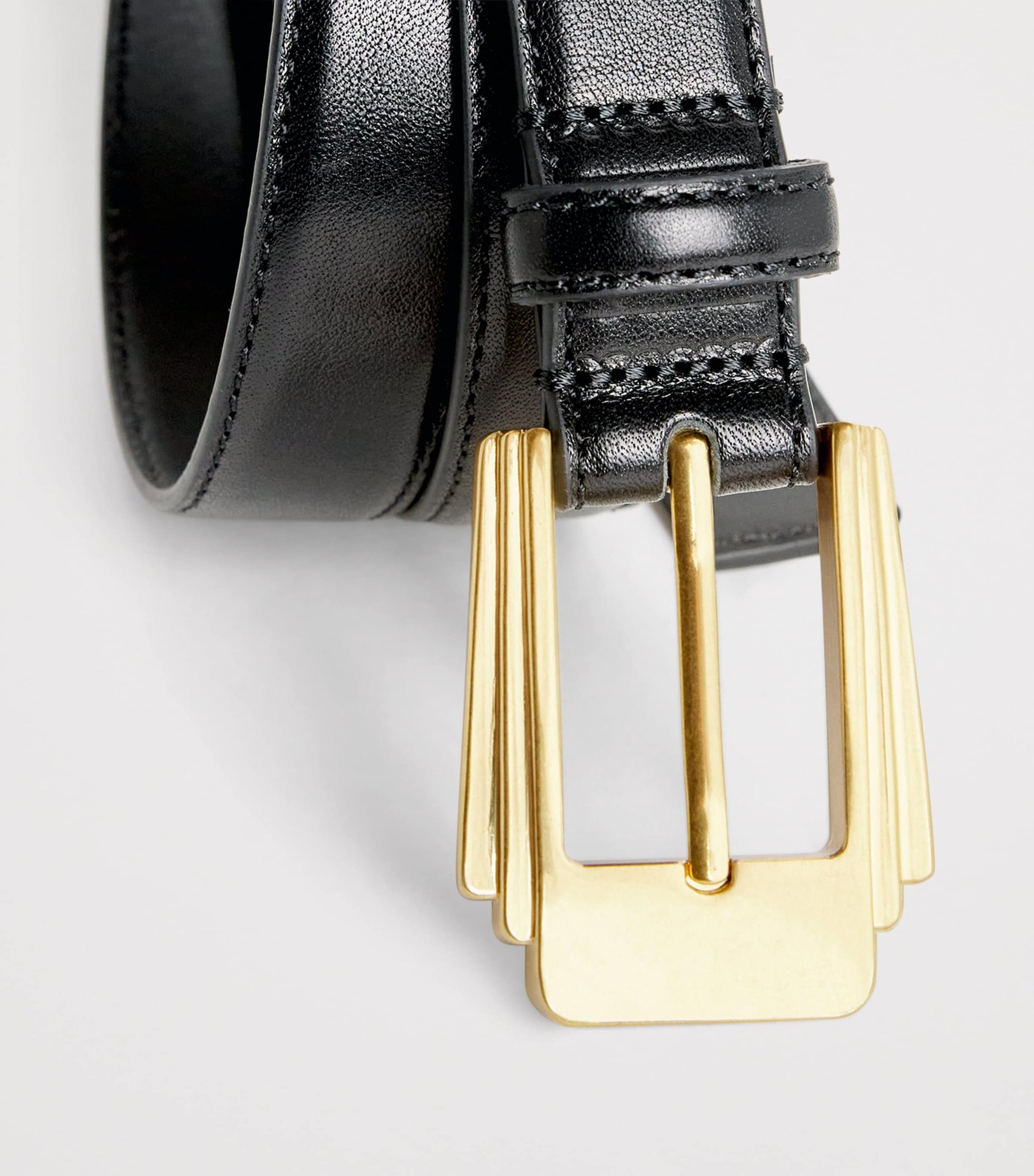 Weekend Max Mara Black x Giuliva Heritage Leather Belt