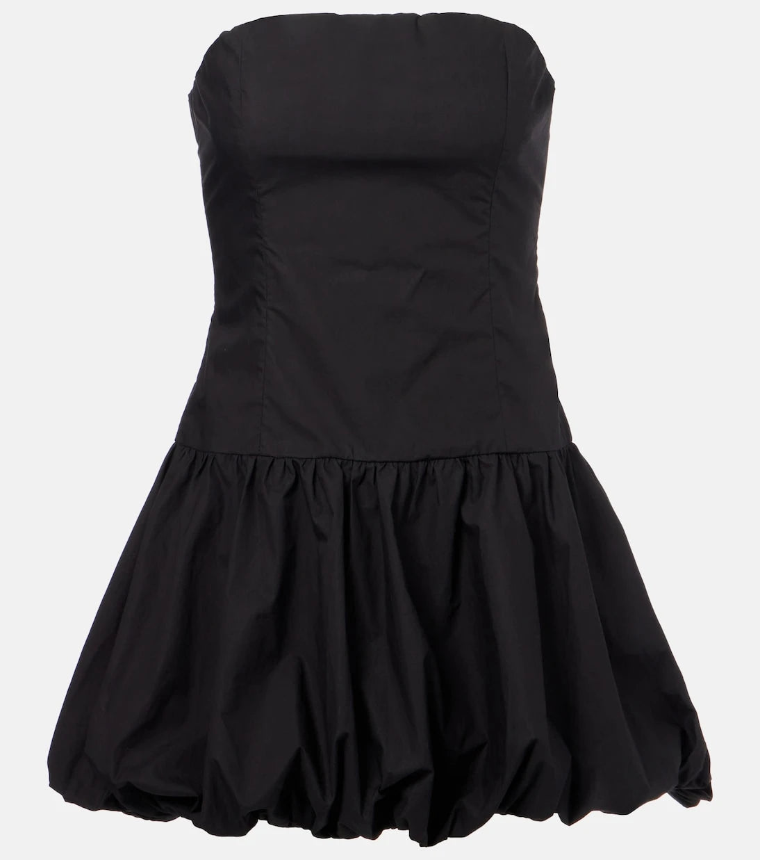 Faithfull - Saskia strapless cotton minidress