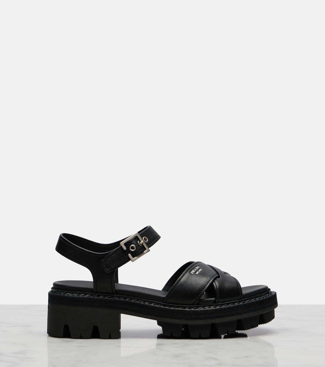 Prada - Leather sandals