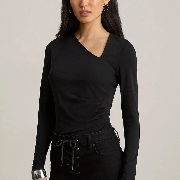 Lauren Ralph Lauren uzun kollu kadın bluzu