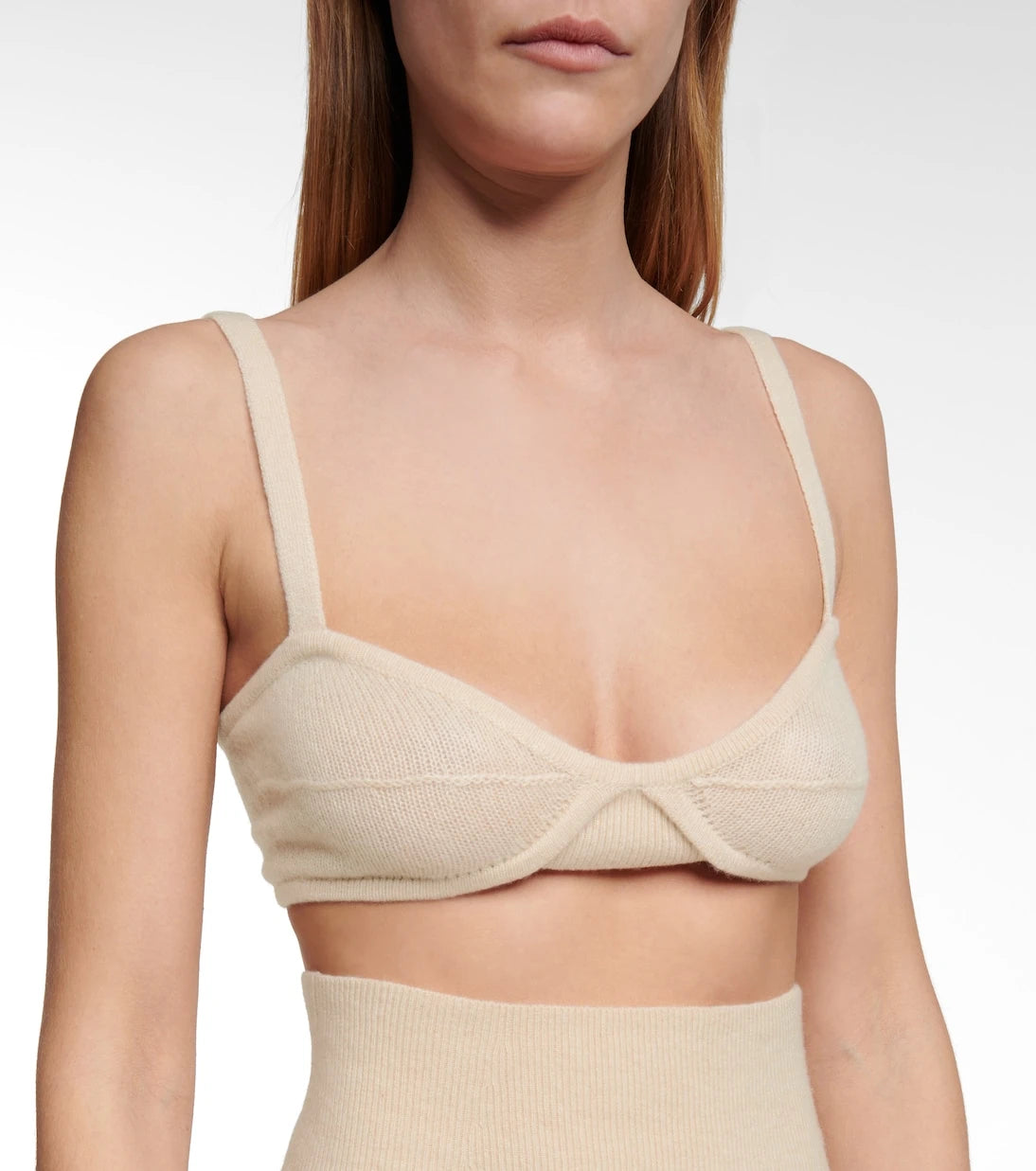 Khaite - Eda cashmere bralette