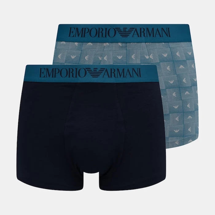 Emporio Armani Underwear erkek pamuk elastan dar boxer 2 adet