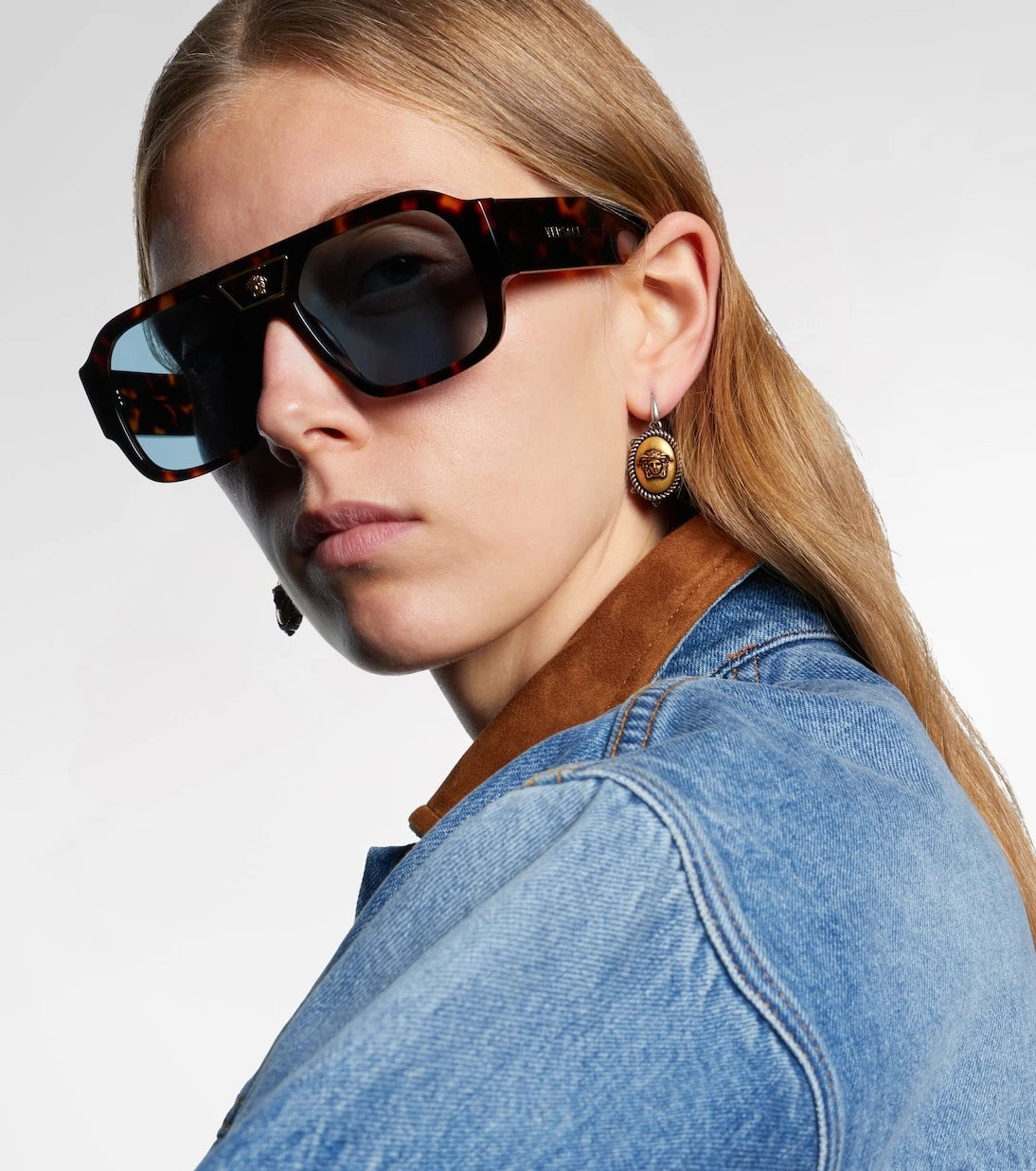 Versace - Rectangular sunglasses