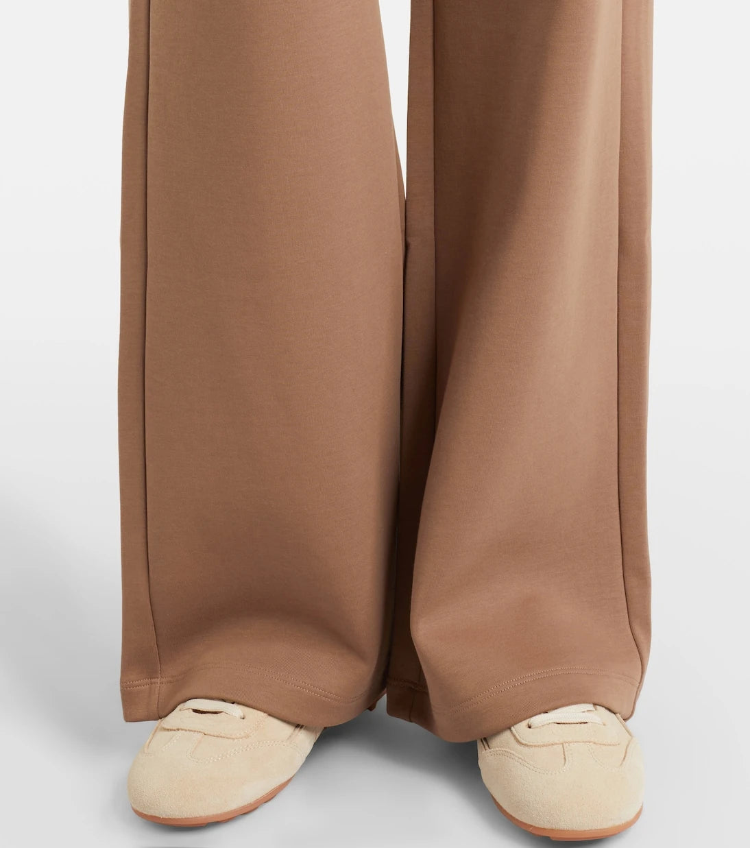 'S Max Mara - بنطلون بقصة مستقيمة من مزيج القطن