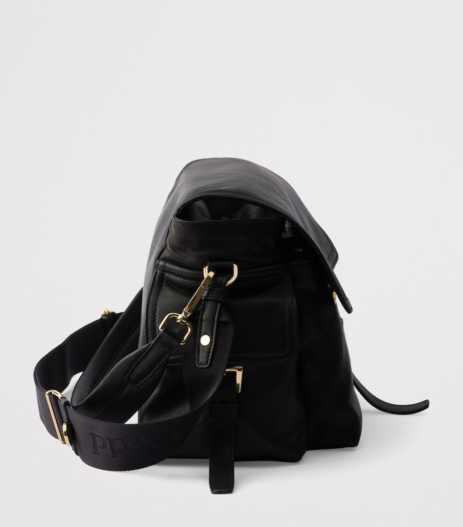 Prada Large Leather Explore Shoulder Bag
