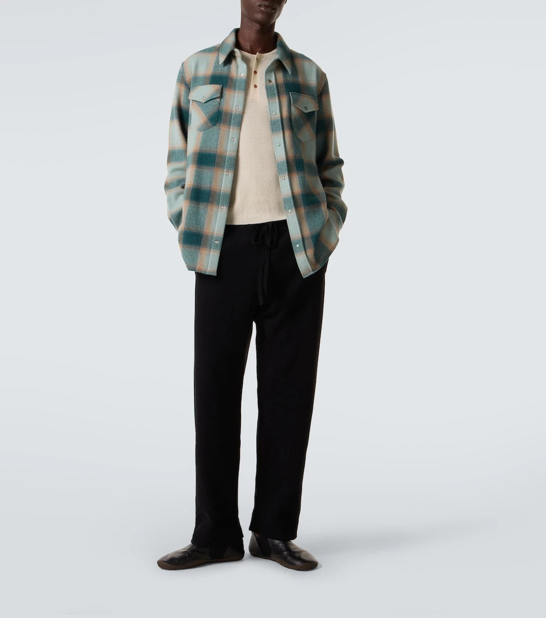 God's True Cashmere - Knitted cashmere straight pants