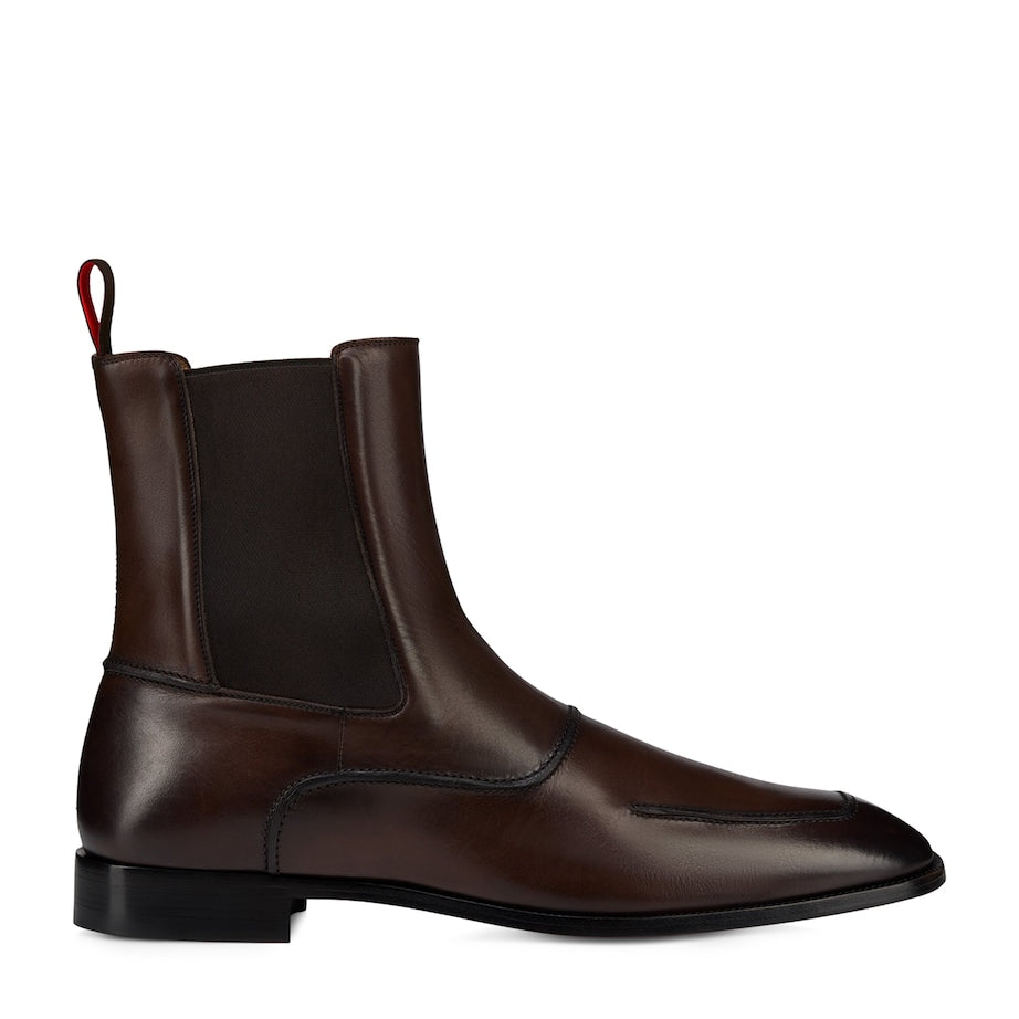 Christian Louboutin Serchelsea Leather Ankle Boots