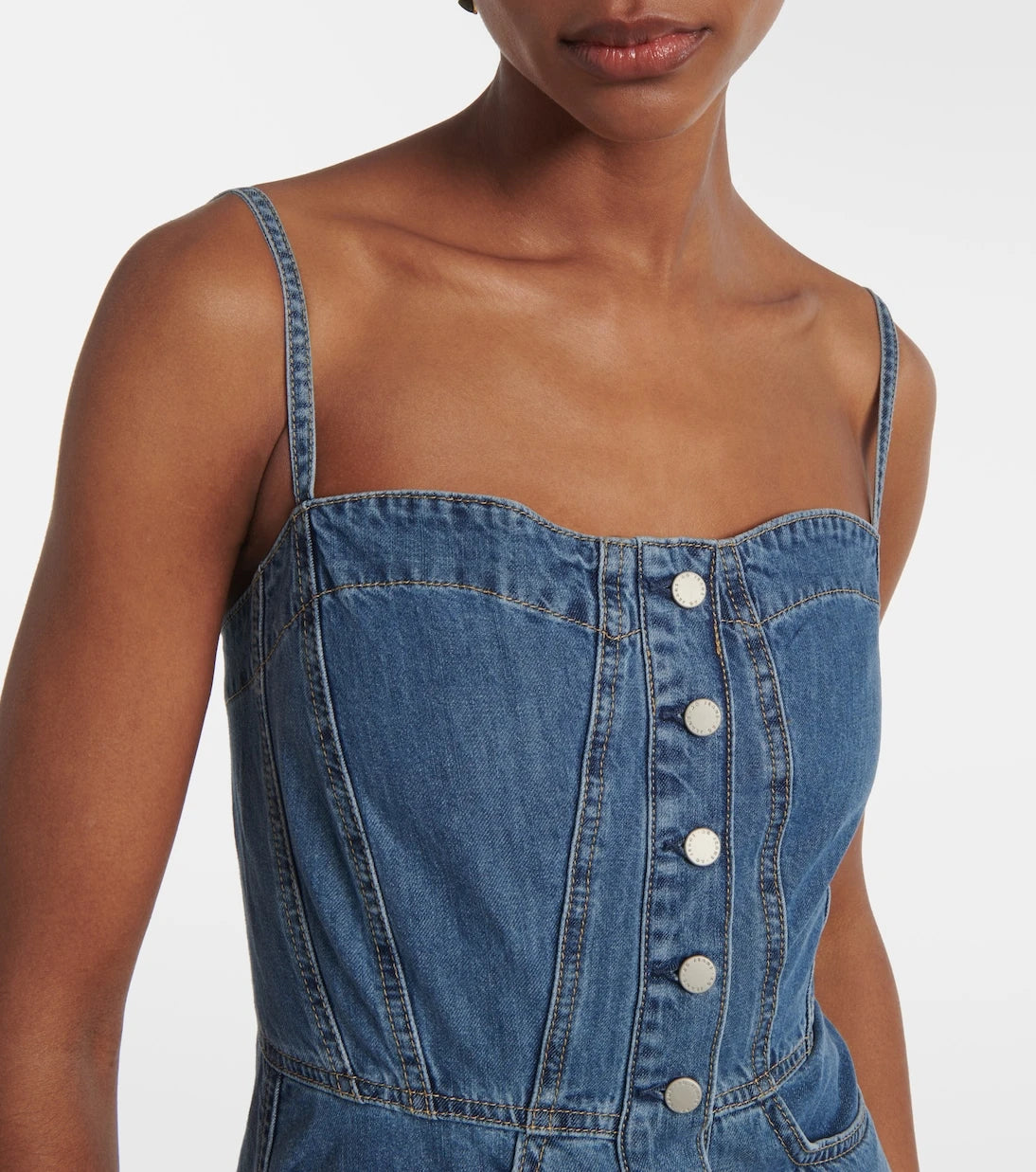 AG Jeans - Seville denim maxi dress