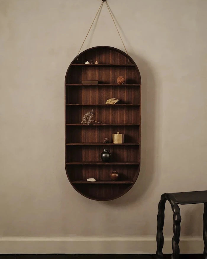ferm LIVING Oval Dorm Duvar Rafı