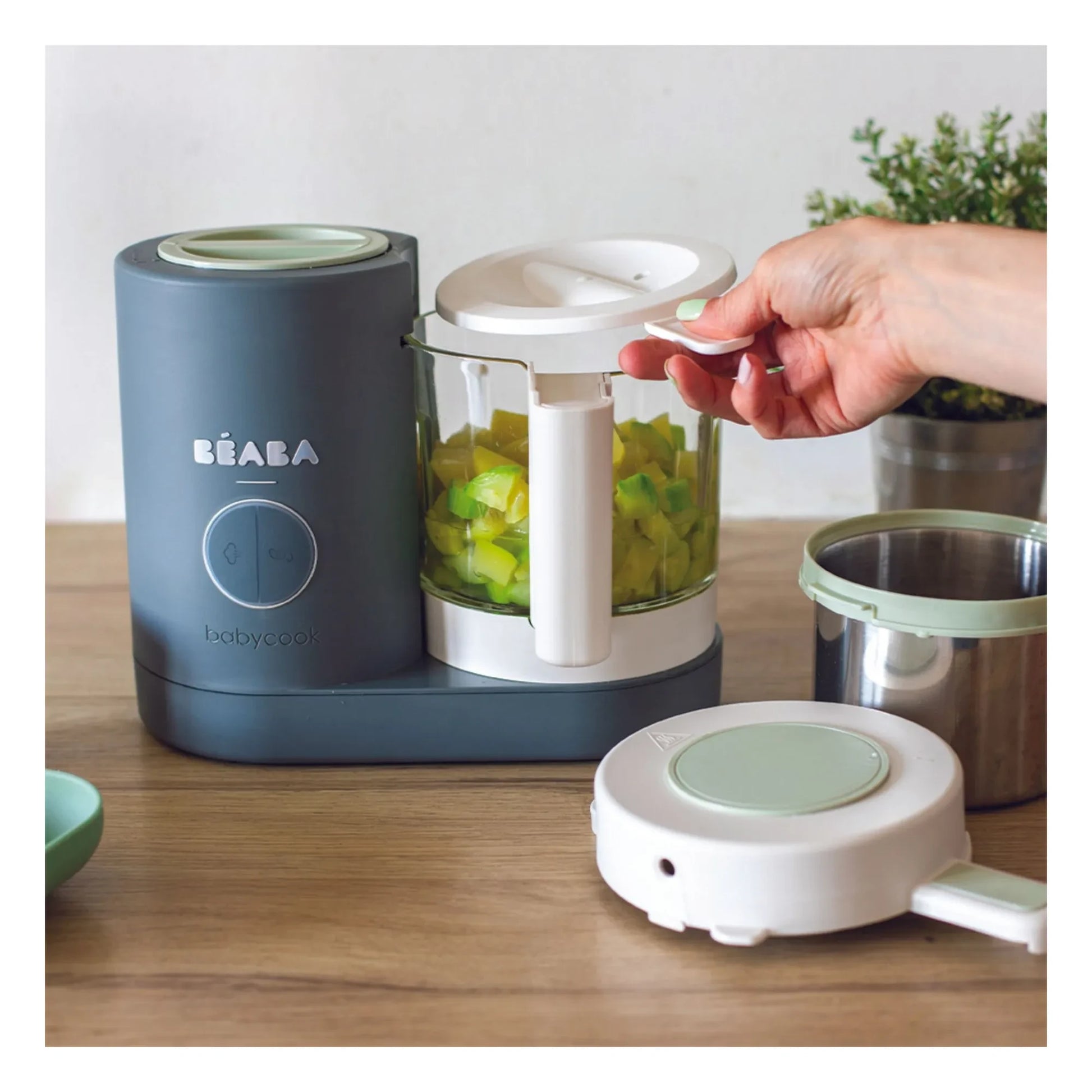 Béaba - BabyCook Neo 4 in 1 food processor | Grey