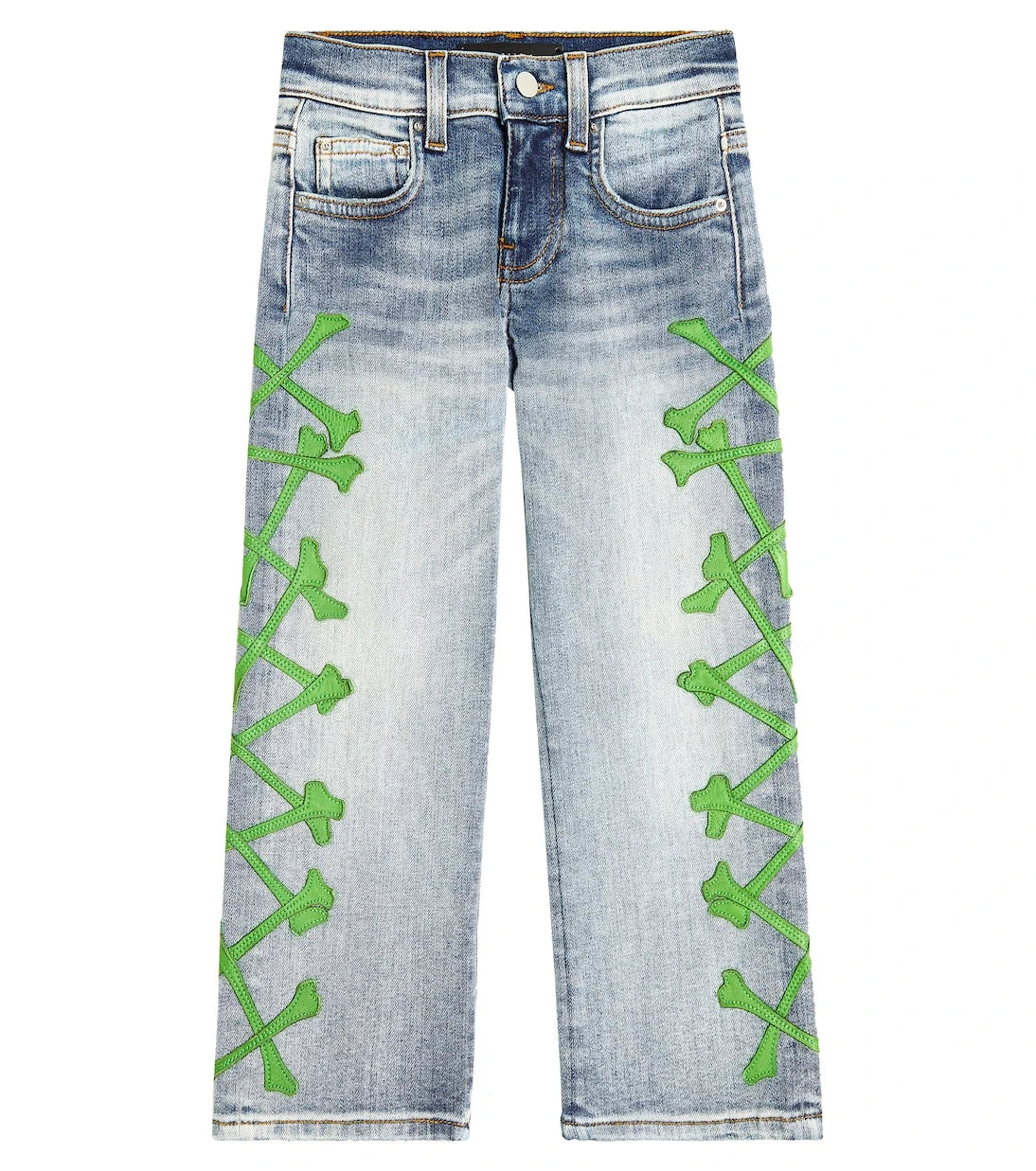 Amiri Kids - Bones düz kesim jean