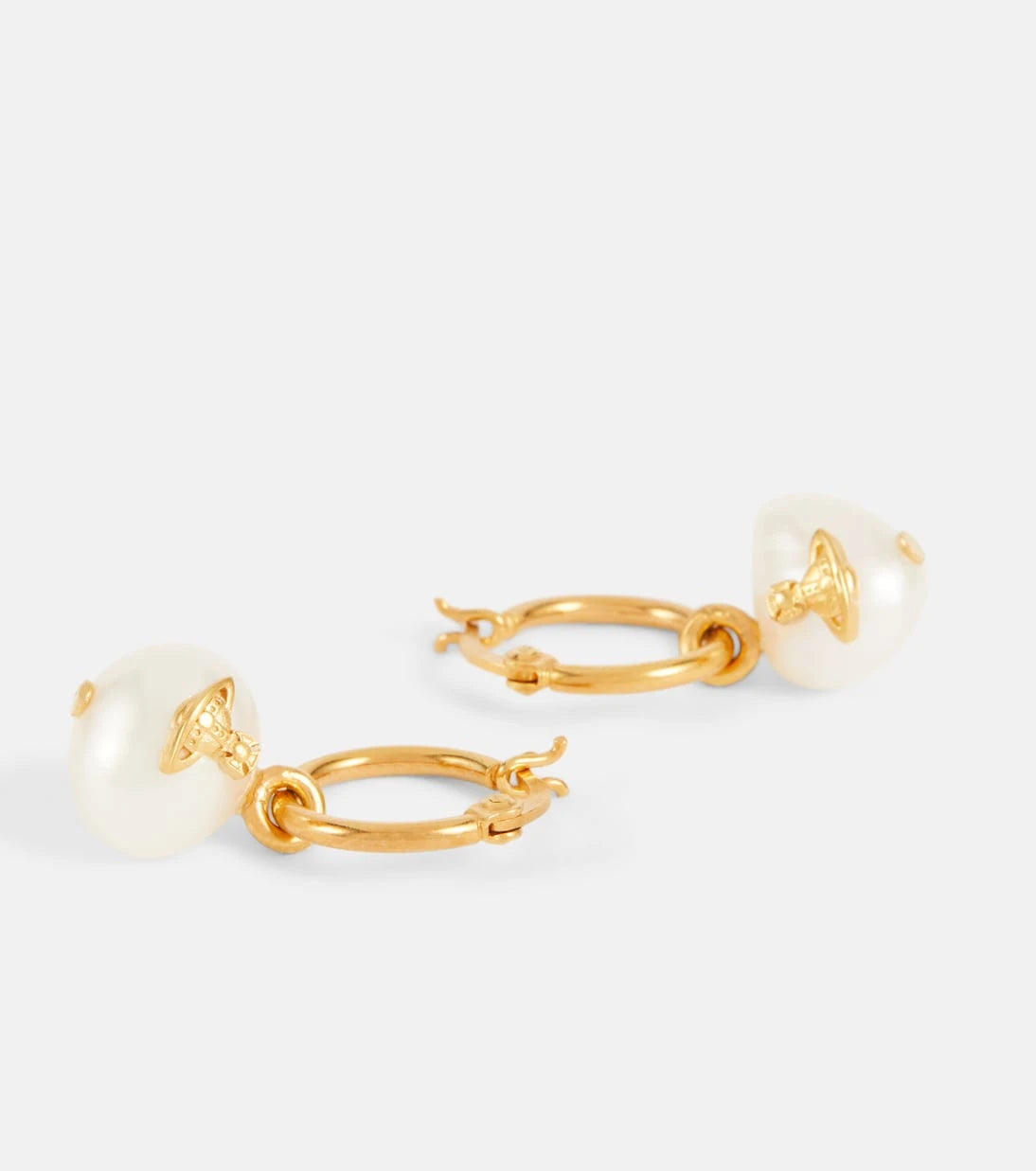 Vivienne Westwood - Azul silver hoop earrings