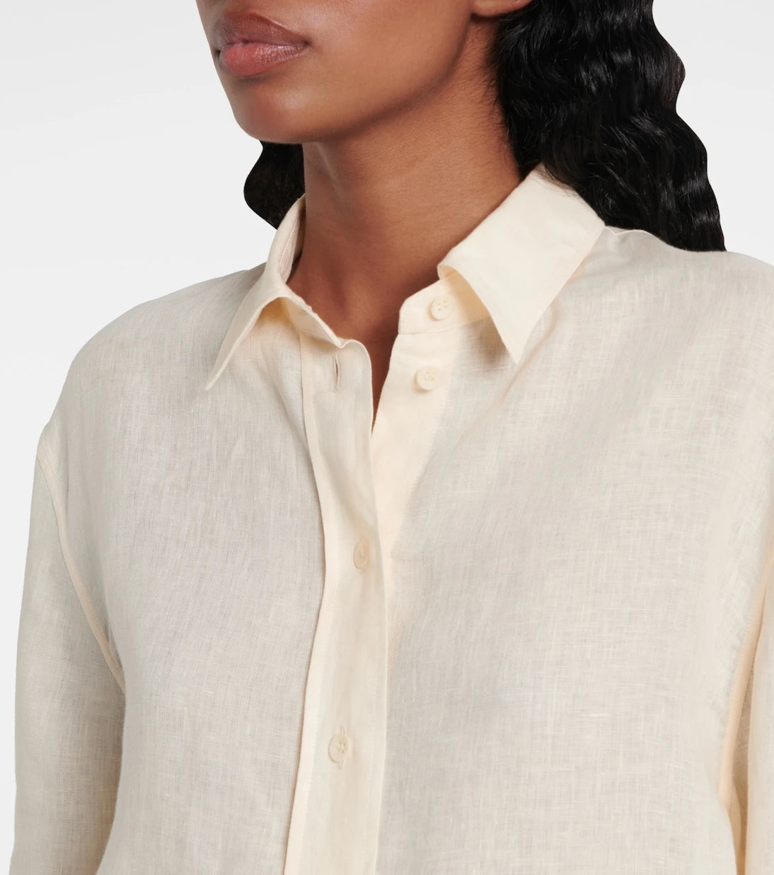 Eres - Mignonette linen shirt
