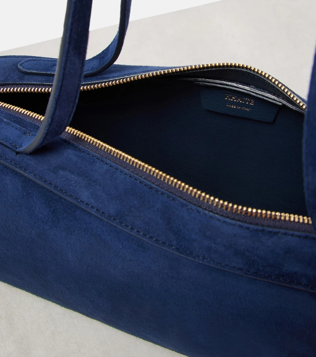 Khaite - Simona suede shoulder bag