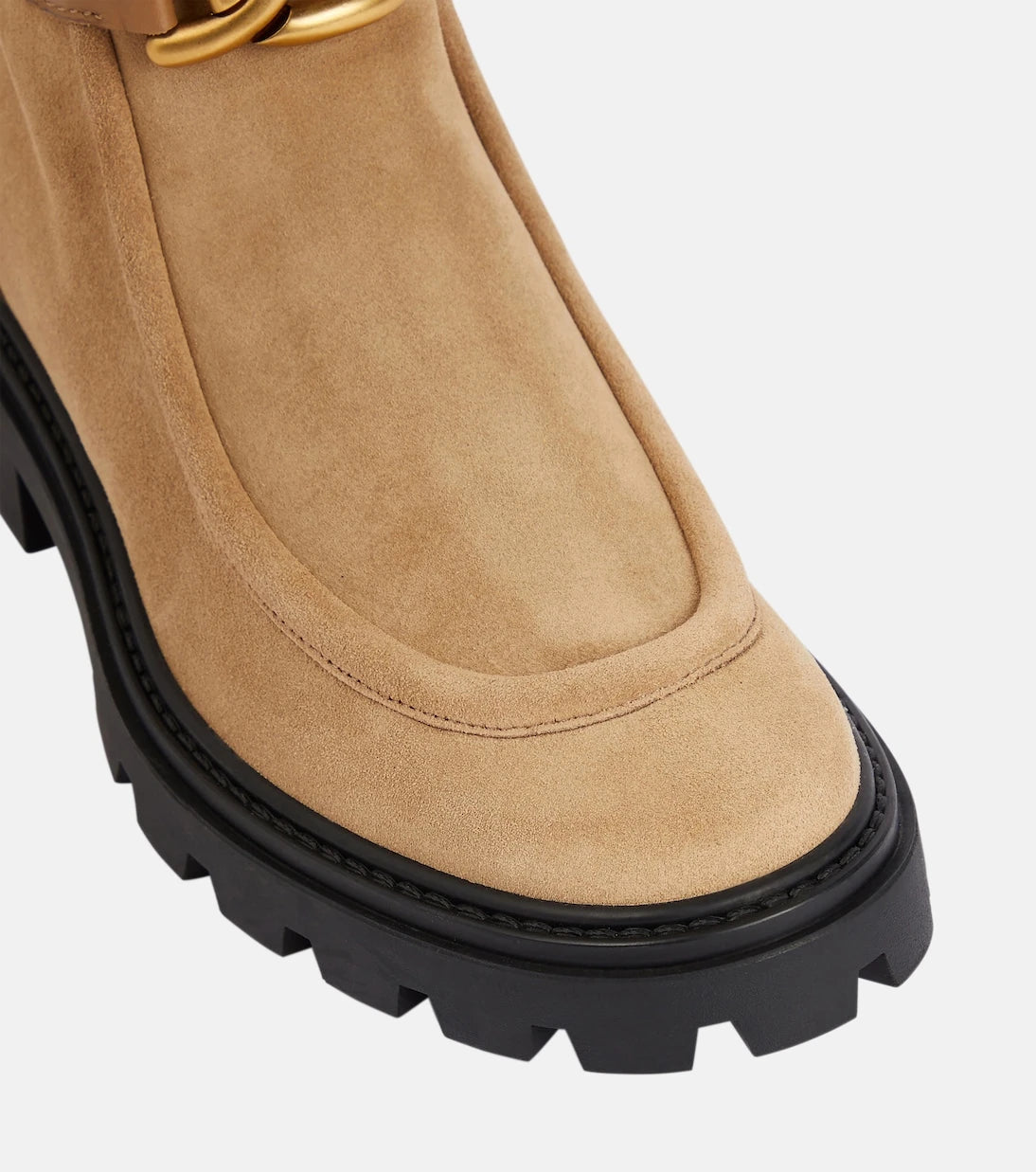 Tod's - حذاء الكاحل Kate من الجلد السويدي